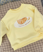 Свитшот утепленный "Со вкусом шарлотки"