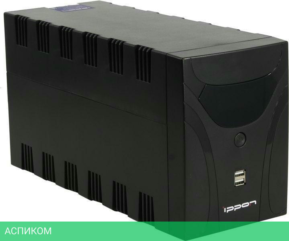 Источник бесперебойного питания Ippon Smart Power Pro II 1200 720Вт 1200ВА черный (1005583)
