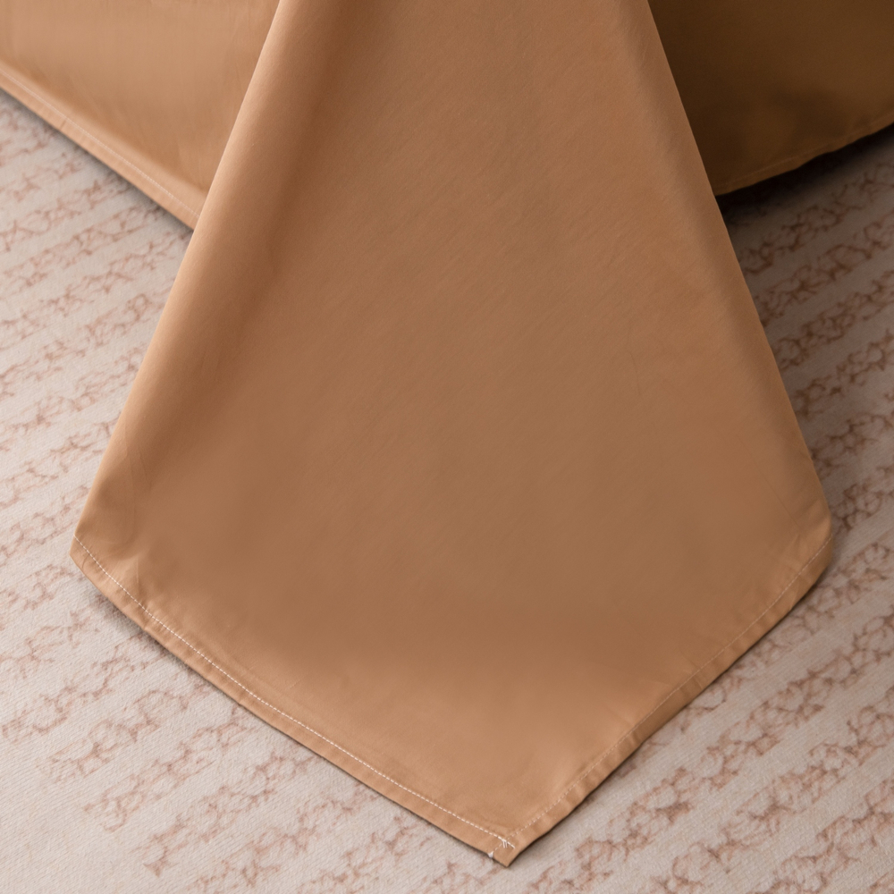 Комплект постельного белья Делюкс Сатин 100% хлопок на резинке LR620