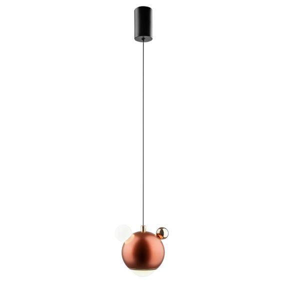 Подвесной светодиодный светильник Crystal Lux Amigo SP Led Red