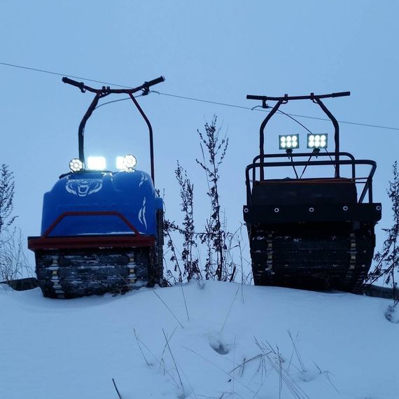 Мотобуксировщик MOTODOG 500 (15 л.с. передний привод)