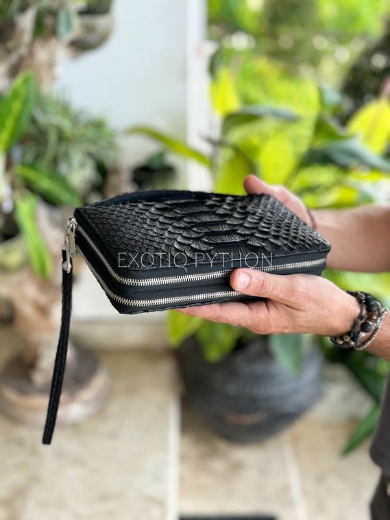 Портмоне органайзер из Драгон кожи питона WA-226