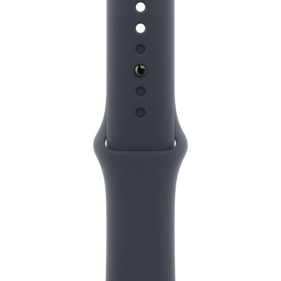 Apple Watch SE 2024, 44 мм, корпус из алюминия цвета «полуночный черный», спортивный ремешок цвета «полуночный черный» M/L