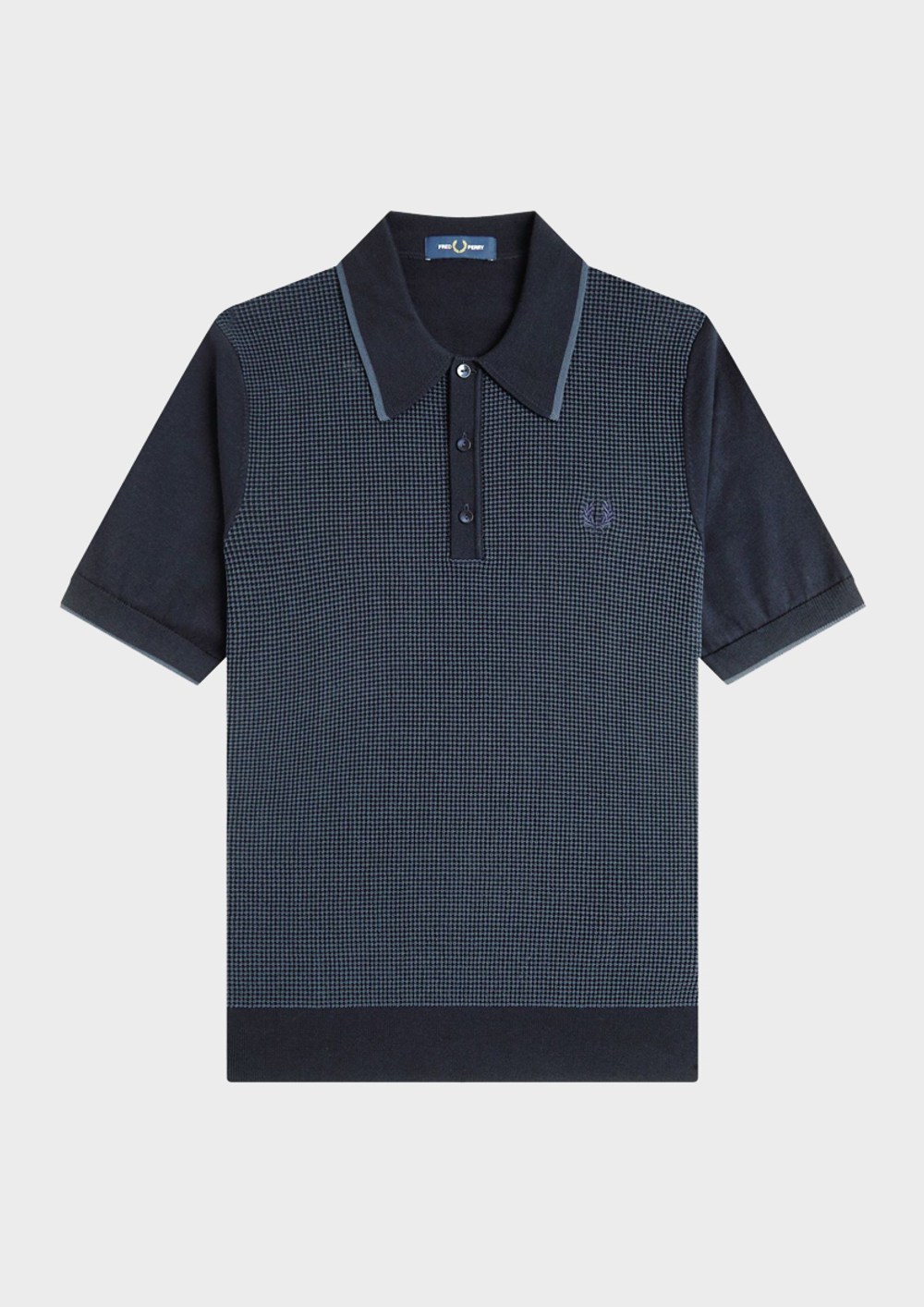 Джемпер-поло FRED PERRY Tonic Waffle Knitted Shirt