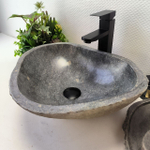 Раковина из речного камня RS-63583 (47*38*16) 0122
