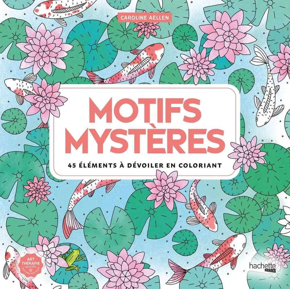 Hachette раскраска по номерам Motifs mystères