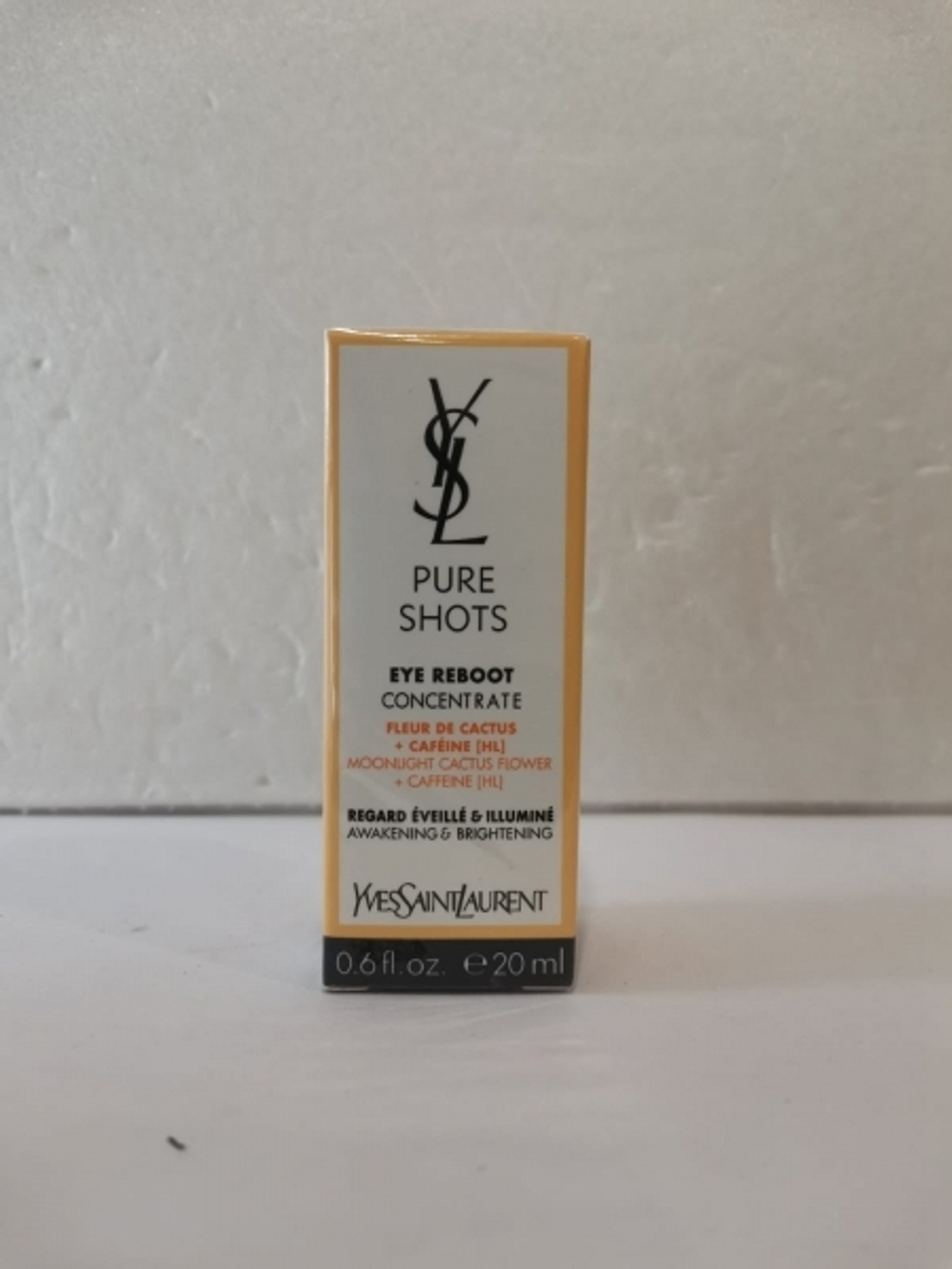 Yves Saint Laurent SHOTS EYE REBOOT CONCENTRATE 20 ml Восстанавливающая сыворотка для кожи вокруг глаз