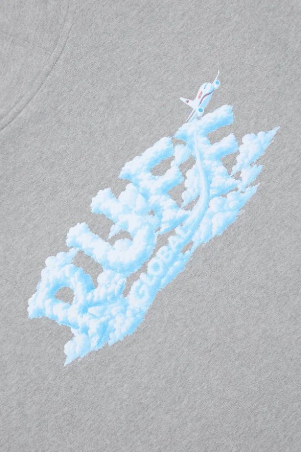 Худи Оверайз Skybraker серое - фото 4