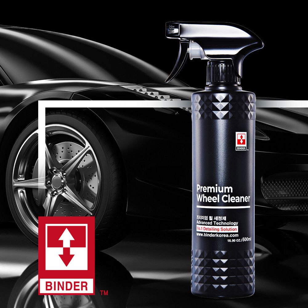 BINDER Premium Wheel &amp; Tire Многофункциональный очиститель шин, резины, пластика (pH 11,5) 500мл