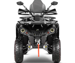 Квадроцикл GLADIATOR F200 LONG черный (С ПТС)
