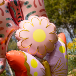 Фольгированный шар-фигура «Цветок-ромашка», 53 см