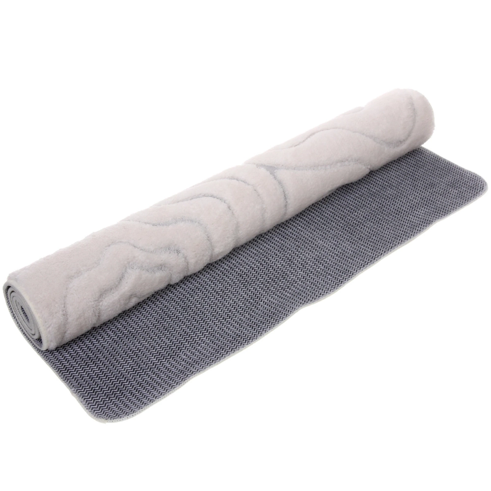 Коврик для ванной 80*120"Гармония» молочный