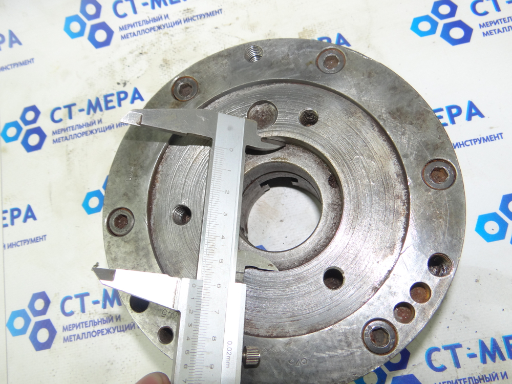 Патрон токарный 3-х кулачковый 160мм (арт. 25113)