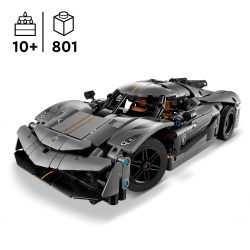 LEGO Technic - Серый гиперкар Koenigsegg Jesko Absolut 42173 / артикул   42173  / GTIN 5702017584072