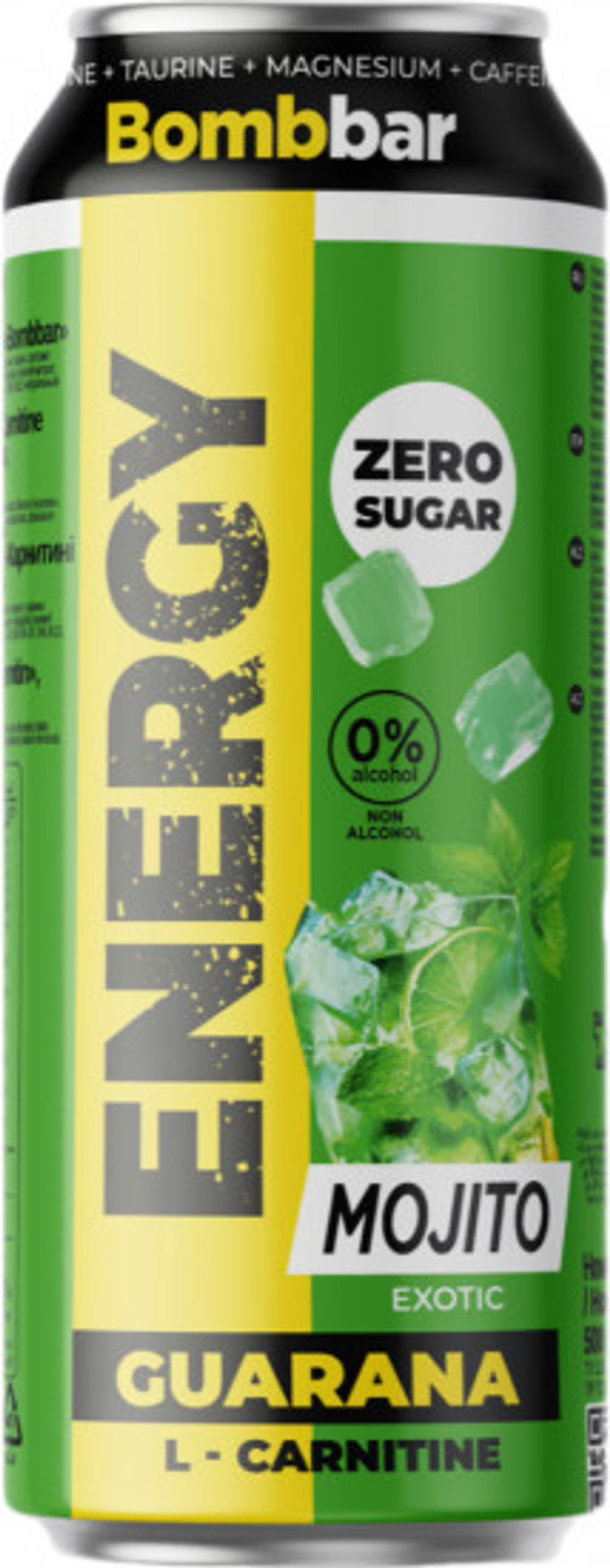 Напиток б/а тонизирующий Bombbar «L-Карнитин с гуараной»