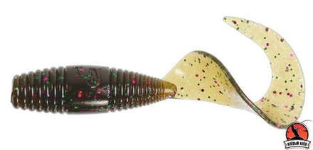 Твистеры съедоб. искусст. LJ Pro Series J.I.B TAIL #1.5 All Stars Flakes 15шт