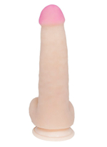 LOVETOY REAL NEXT №86 – телесный фаллоимитатор на присоске из неоскина, 21,3 см