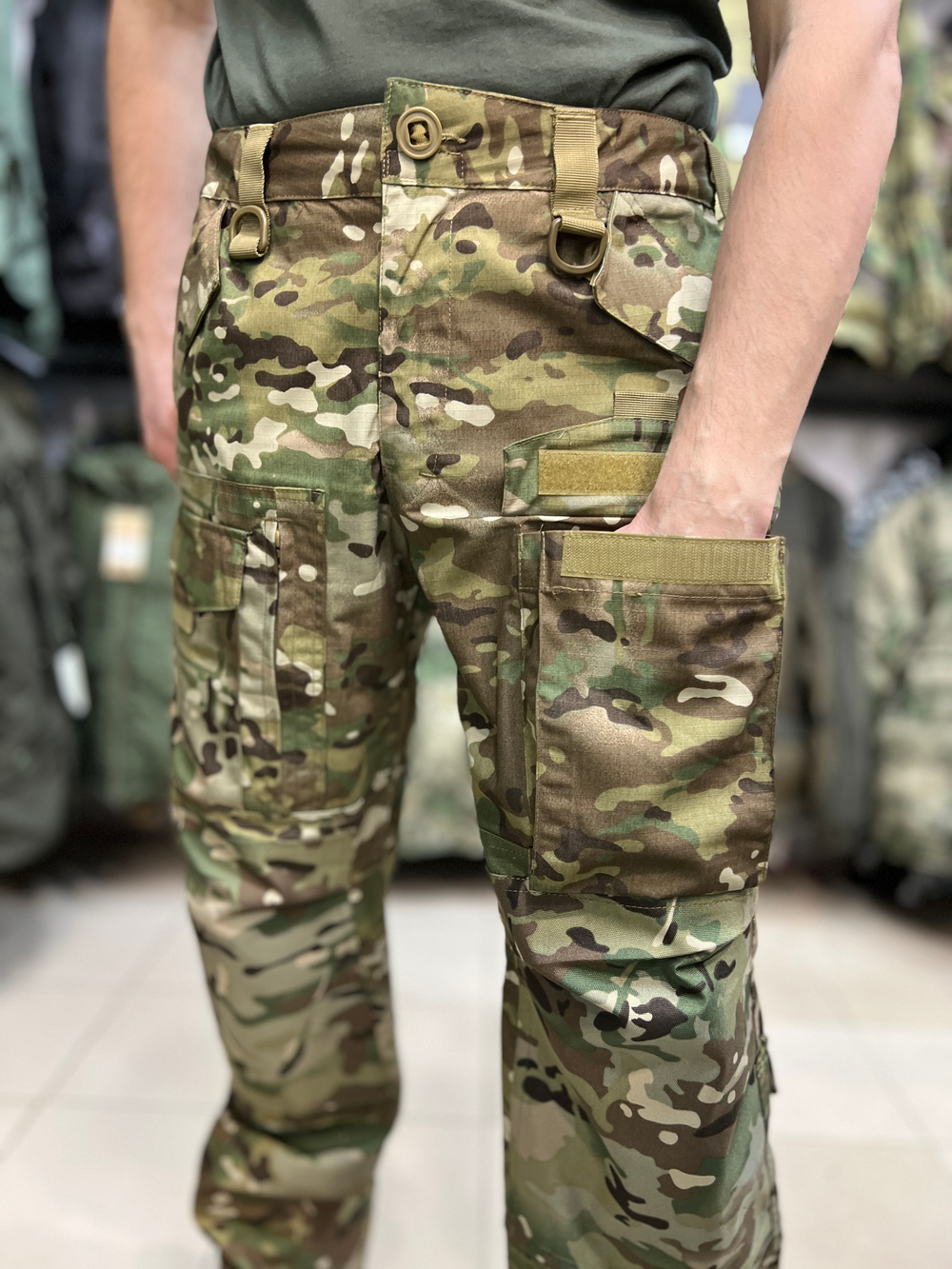 Костюм тактический Rescuer Мультикам (RipStop, MOLLE, демисезон)