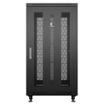 Шкаф напольный 19", 18U Cabeus ND-05C-18U60/80-BK