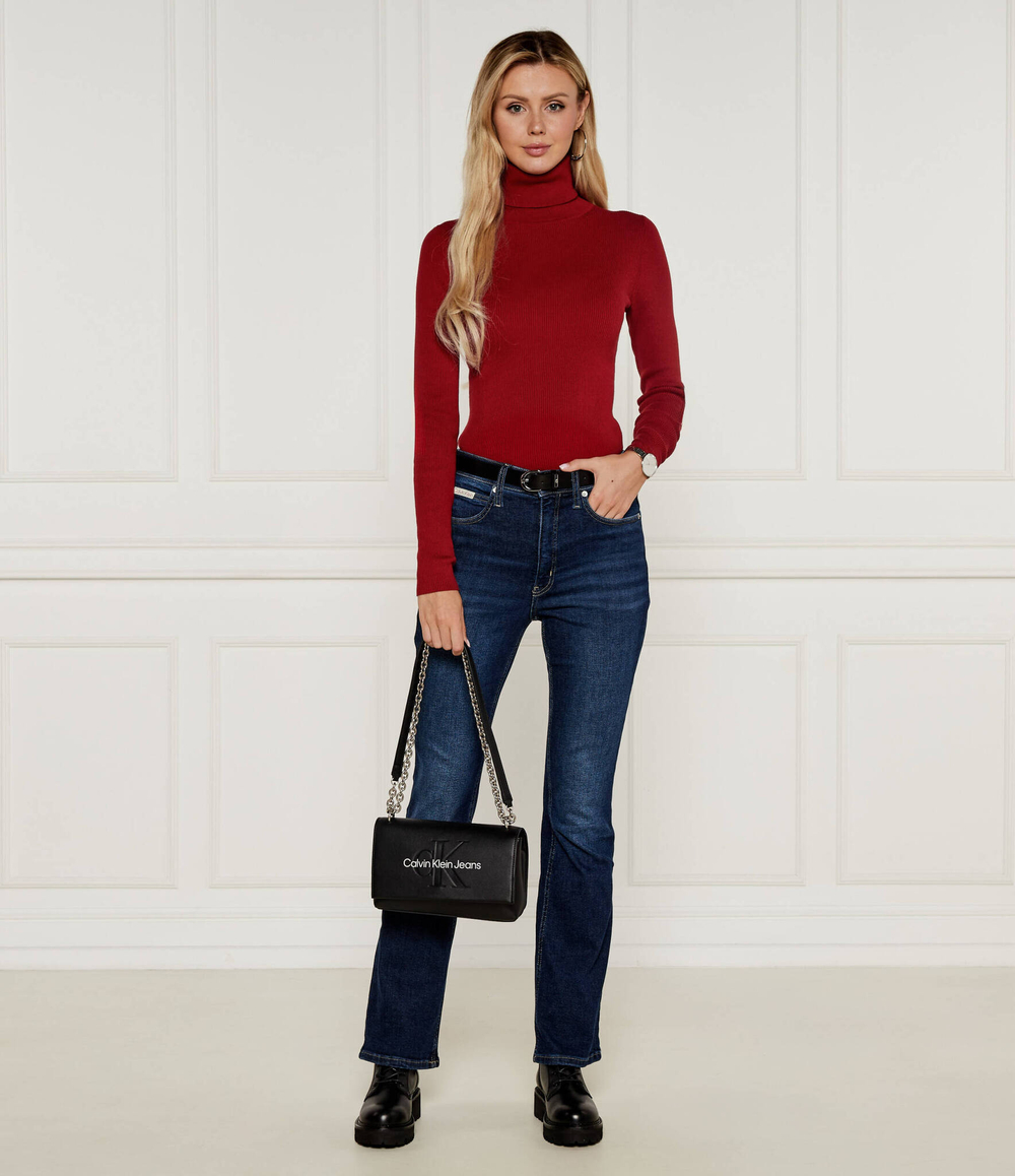 Гольф CALVIN KLEIN JEANS - бордовый(J20J224225)