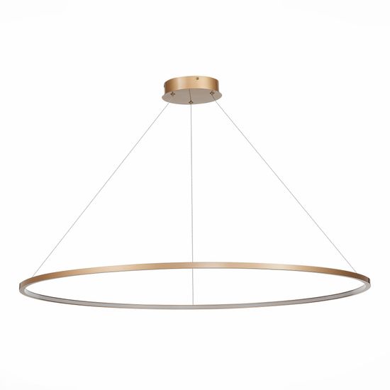 ST603.243.57 Светильник подвесной ST-Luce Золотистый/Белый LED 1*57W 4000K Подвесные светильники