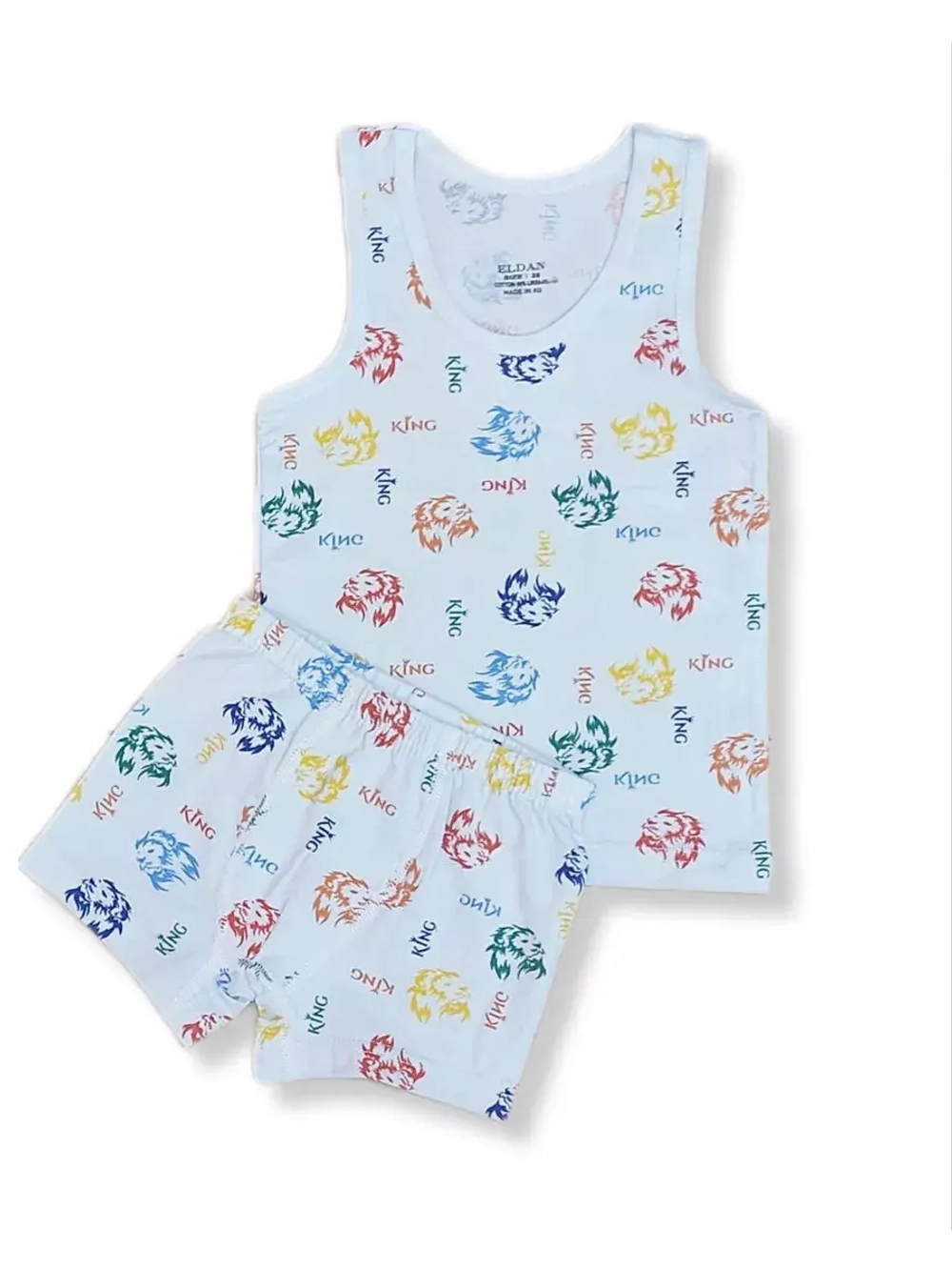 Комплект майка и боксеры для мальчика хлопок.