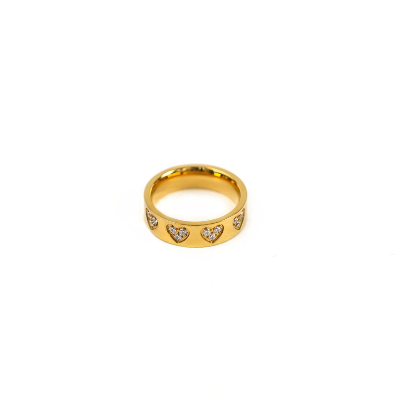Кольцо LOVE gold