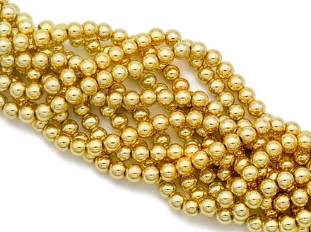 Нить бусин из гематита 6,4мм