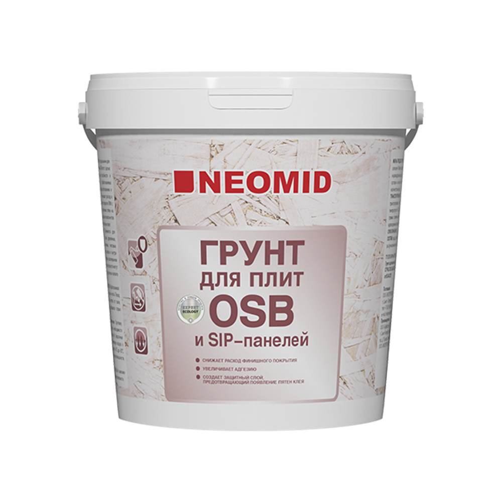 NEOMID Грунт для плит OSB и SIP-панелей белый, 1 кг