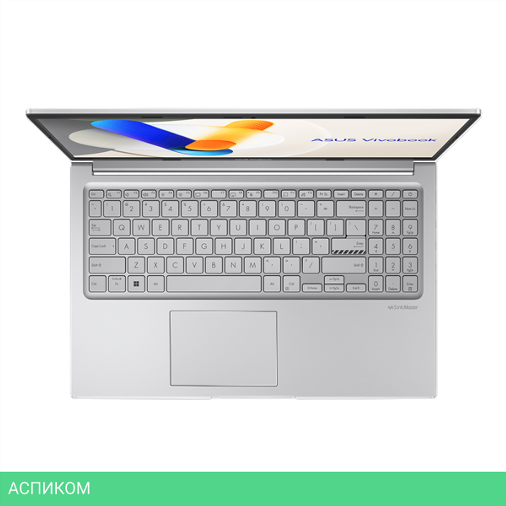 Ноутбук ASUS Vivobook 15 X1504VA-BQ127W Cool Silver (90NB10J2-M02YB0)