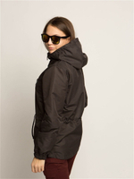 Анорак утепленный женский флис Город Горький черный