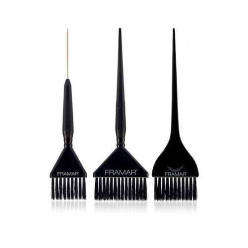 Framar 3 Piece Color Brush Set Универсальный набор кистей для окрашивания (3шт) 91009