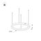 Подвесной светодиодный светильник Arlight SP-Line-Hang-Arc-O3535-D350-35W Day4000 037884