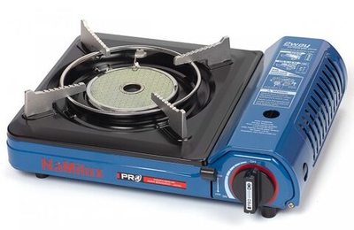 Газовая плита NaMilux PL2057PF + переходник