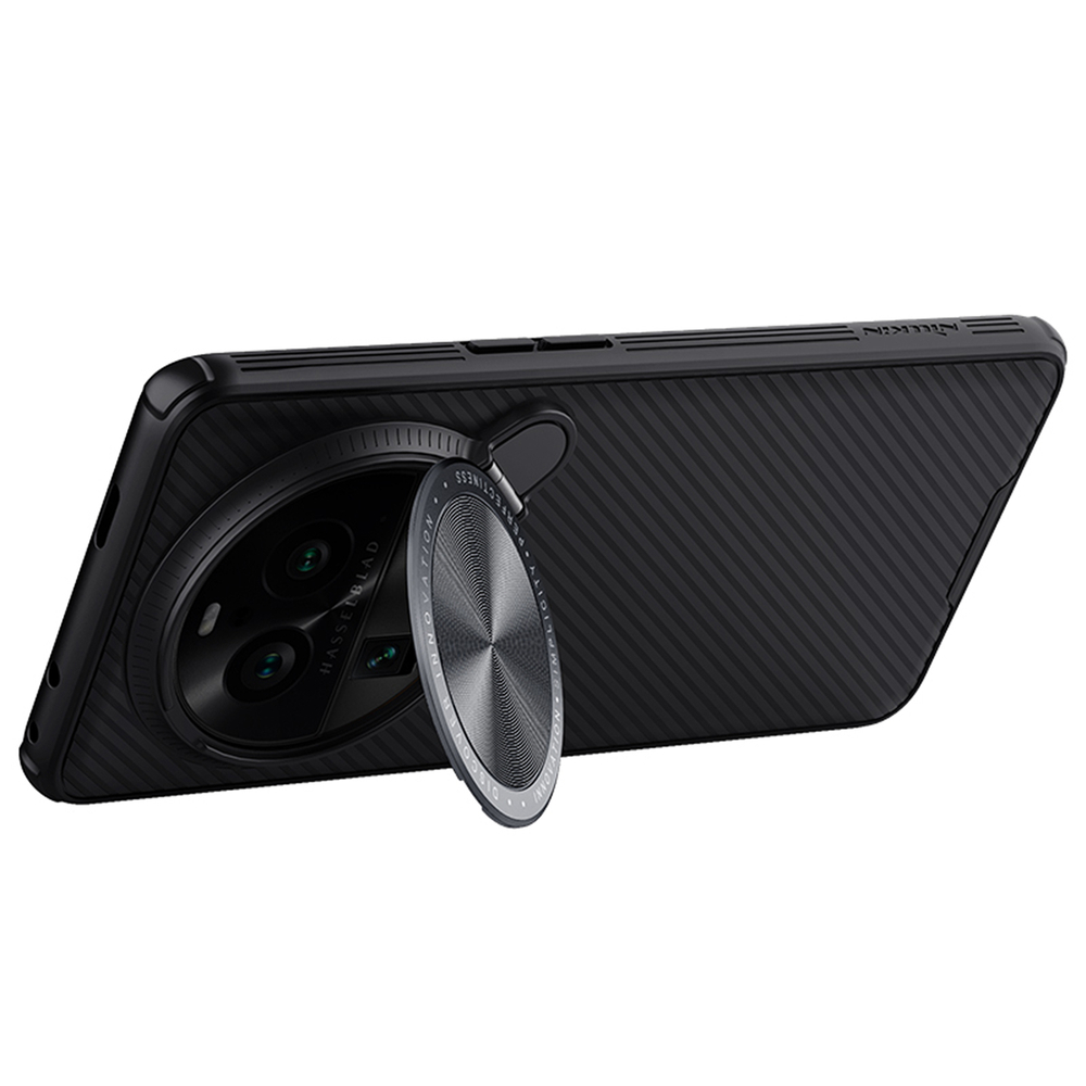 Чехол от Nillkin с металлической откидной крышкой для камеры на OPPO Find X6 Pro, серия CamShield Prop Case