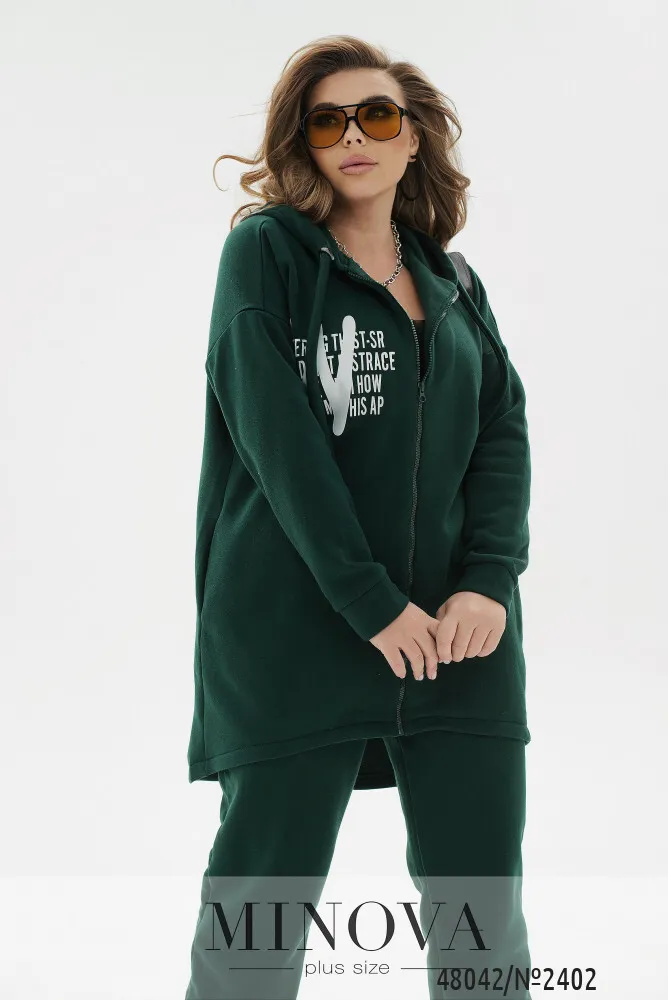 Костюм 2402-зеленый Minova