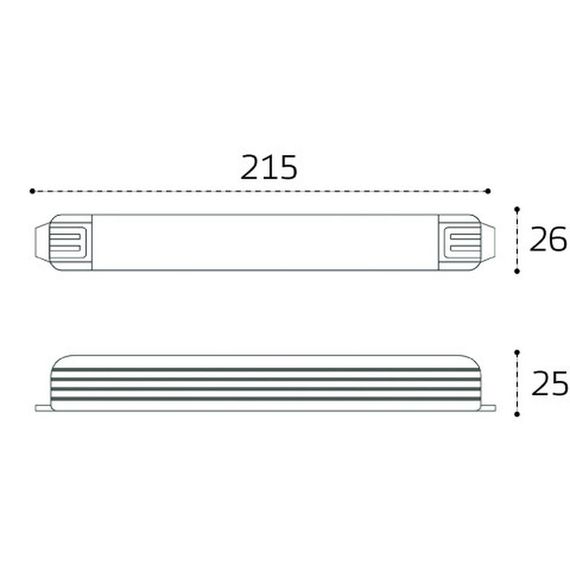 Блок питания для светодиодной ленты Italline M04-516 ITB-24V-100W