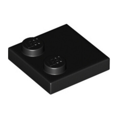 Lego 50шт Плитка 2х2 с заклепками по краю (черный) 33909-6192346