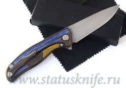 Нож Широгоров Флиппер 95 Горыныч Elmax Фиолетфотография - 2