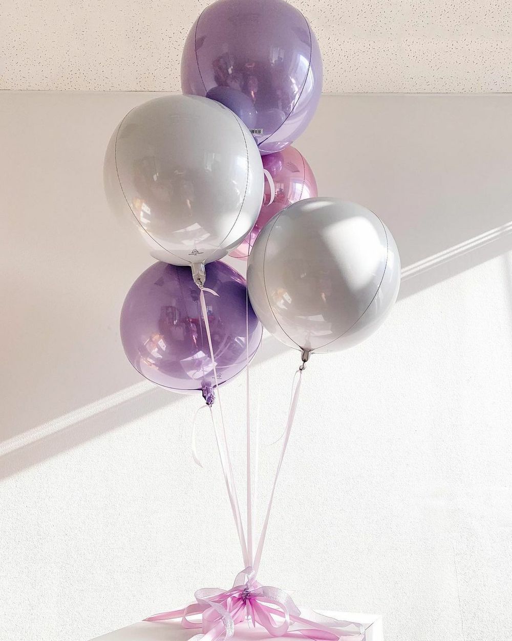 G 3D Сфера 15" Пастель White белый (БГ-19)  Изображение5