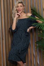 Платье Прекрасный день (темно-синее) П15796-12М LT Collection