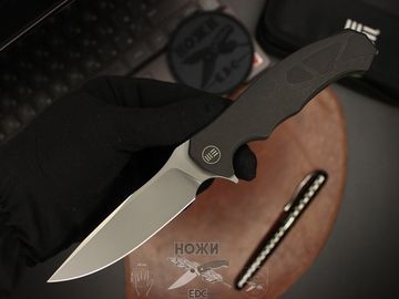 Складной нож WE Knife 37 910E c клинком из стали Böhler M390 Microclean®, рукоять титан