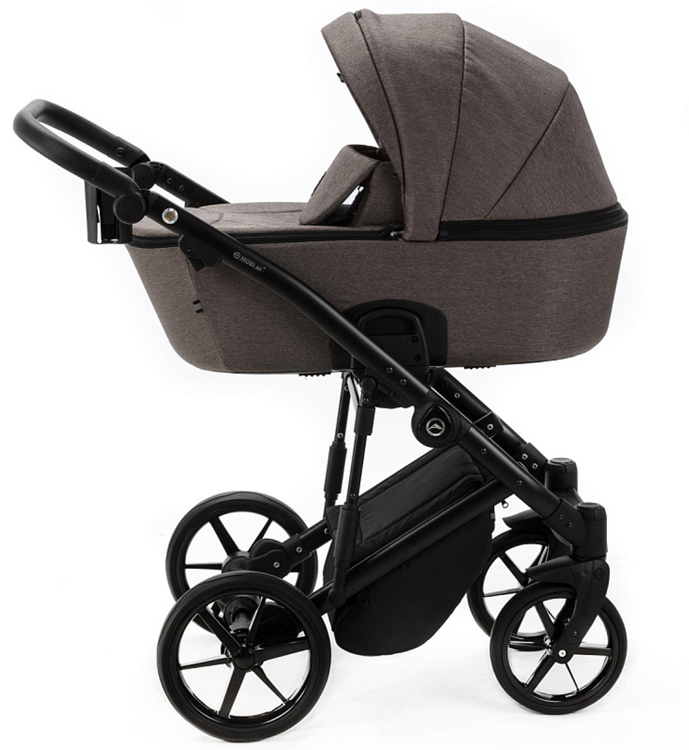 Детская коляска Adamex Mobi 2 в 1 M-TK21 (ШОКОЛАД)