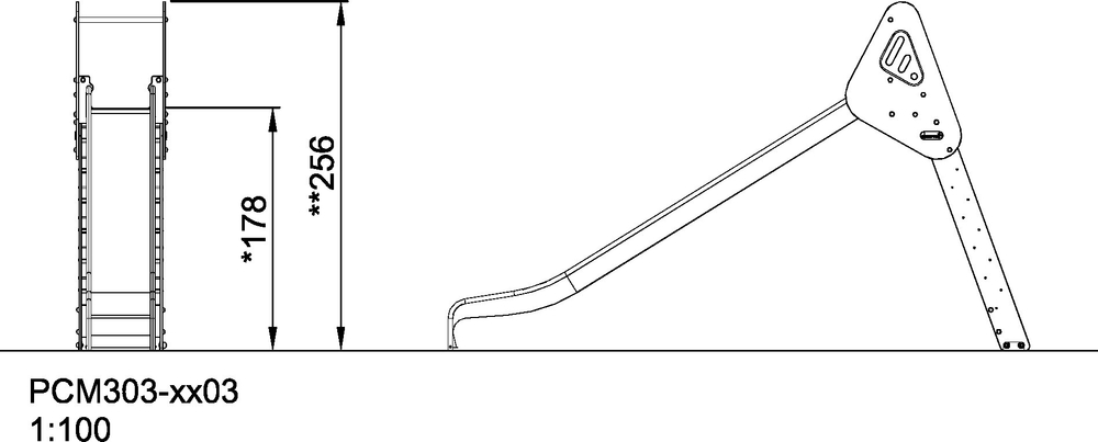 Горка, H=178См