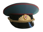 Фуражка парадная цвет морской волны с черным околышем