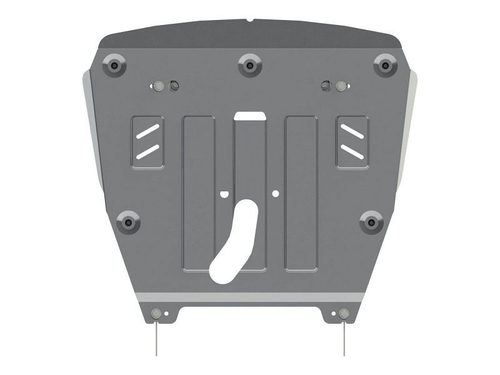 Защита картера и КПП Sheriff для Renault Koleos II (HZG) 2017- арт.15.2827