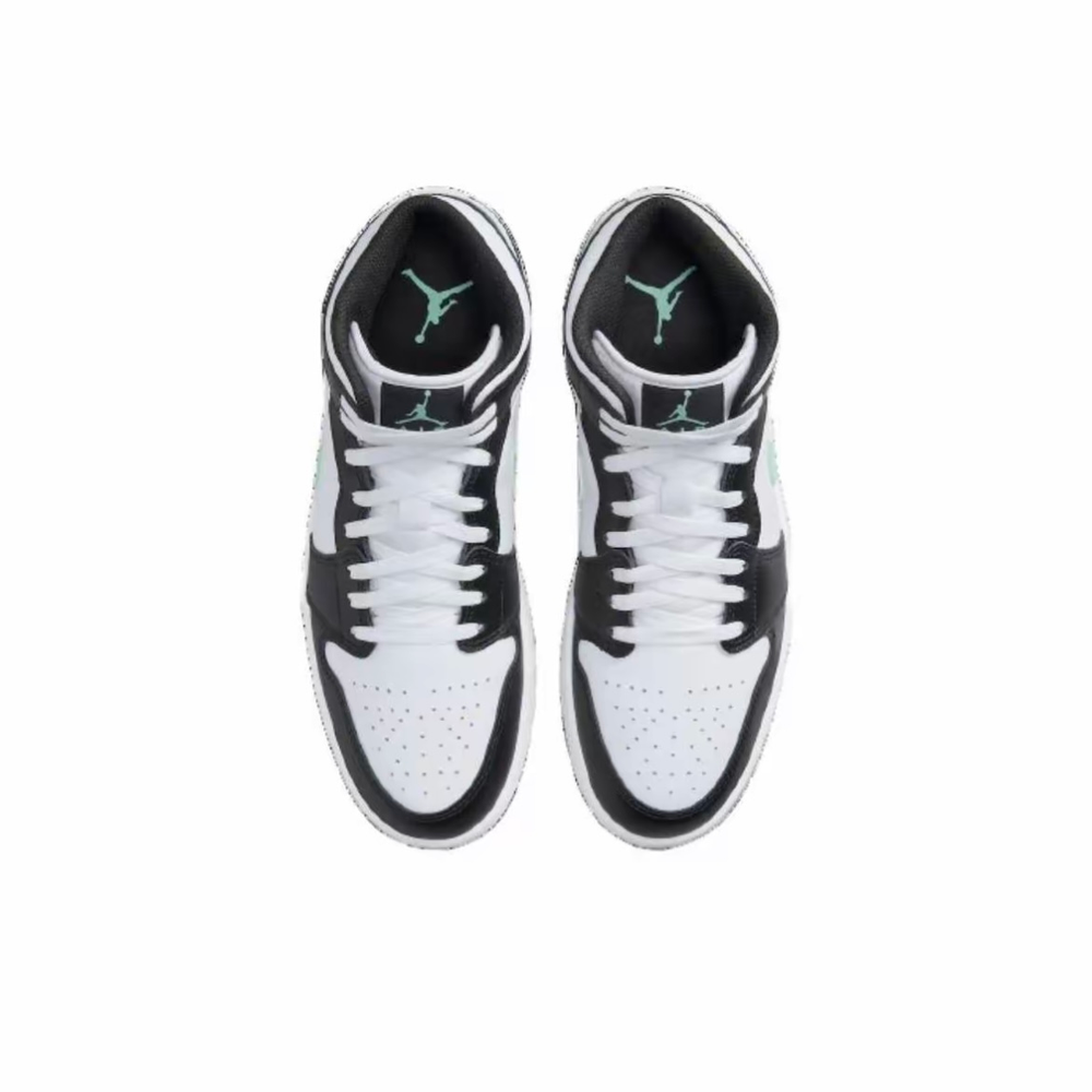 Nike Air Jordan 1 mid "Green Glow Black"