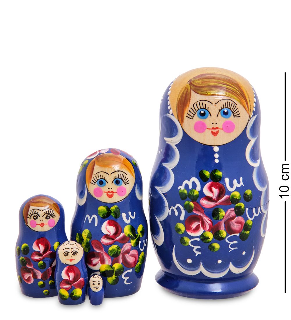 Народные промыслы МР-43/13-C Матрешка 5м «Влада» мал.