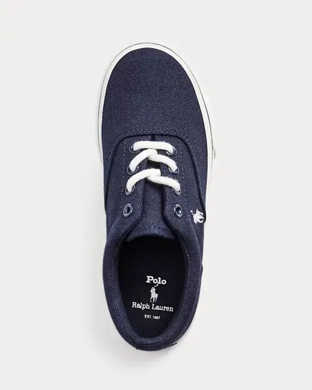 Классические кроссовки из хлопкового канваса Ralph Lauren