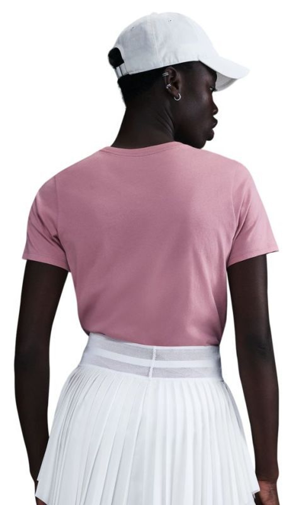 Женская теннисная футболка Nike Sportswear Club Essentials - Розовый